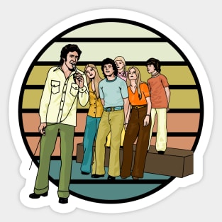 Brady Bunch Sings Sticker